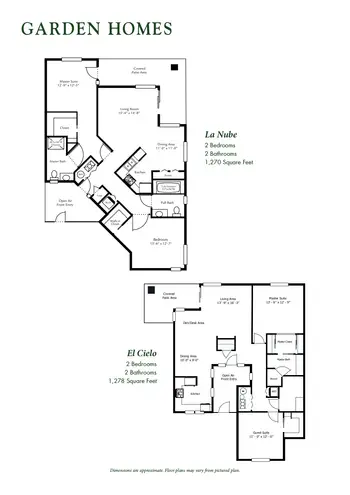 posada floor plans park center az living findcontinuingcare assisted valley